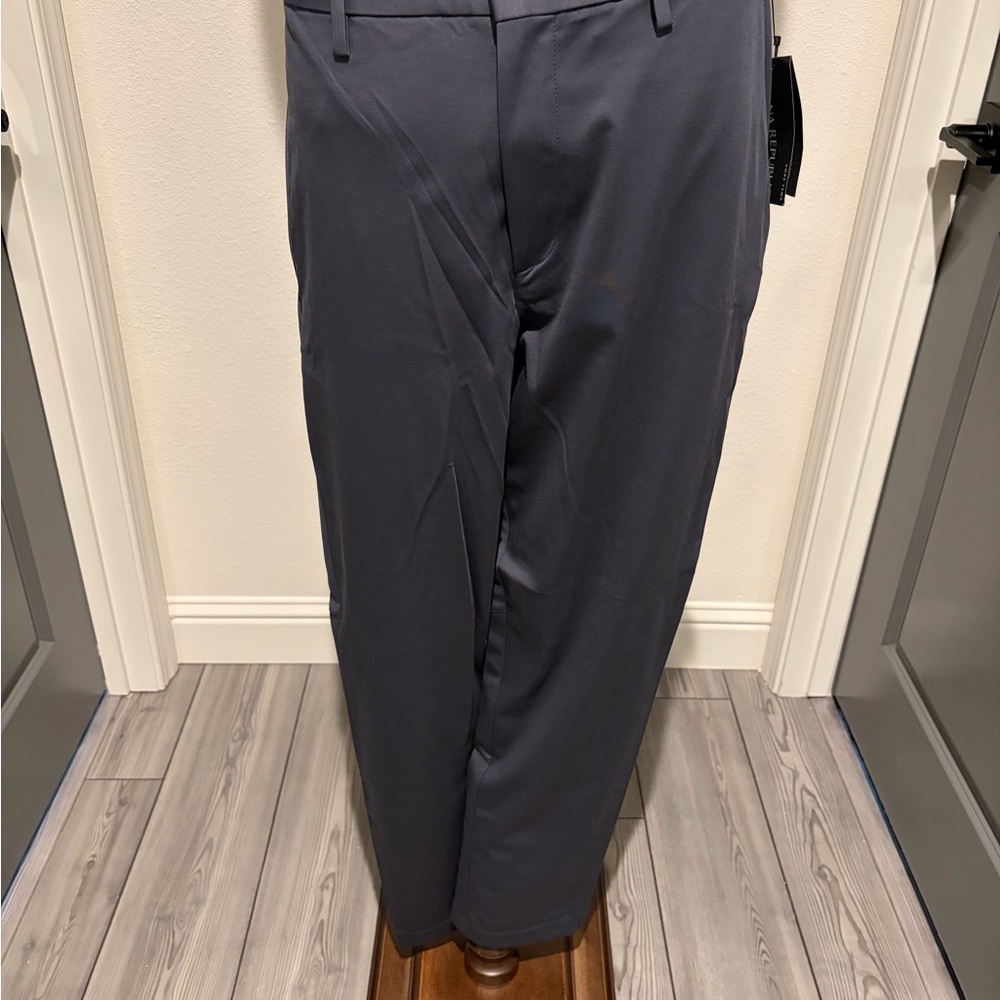 Banana Republic Men's Charcoal Slim Fit Luxe City Pants NWT 36x32